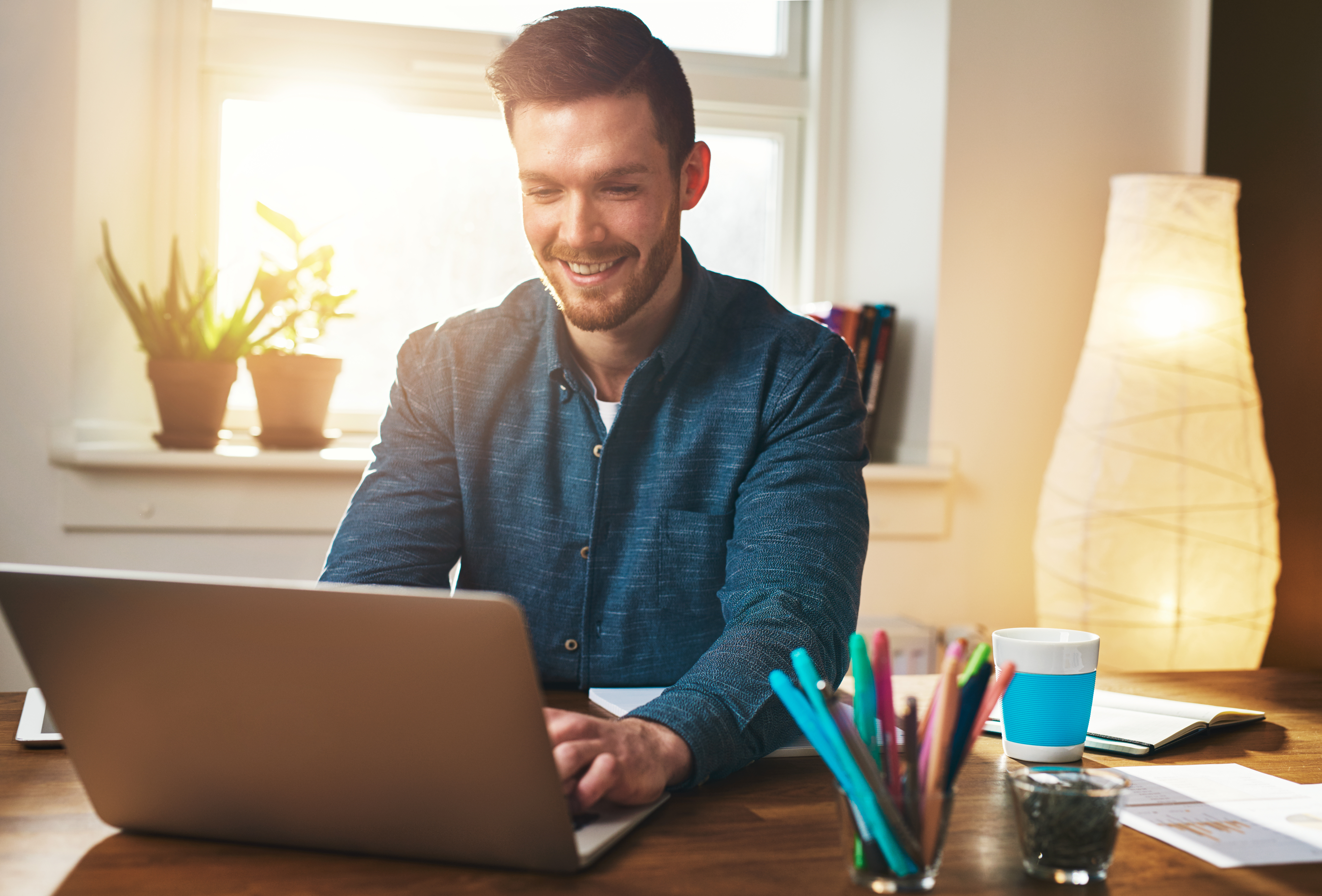 Contractor working remotely